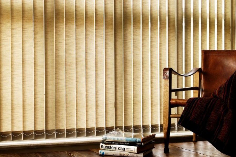 Persiana Vertical de tecido ou PVC